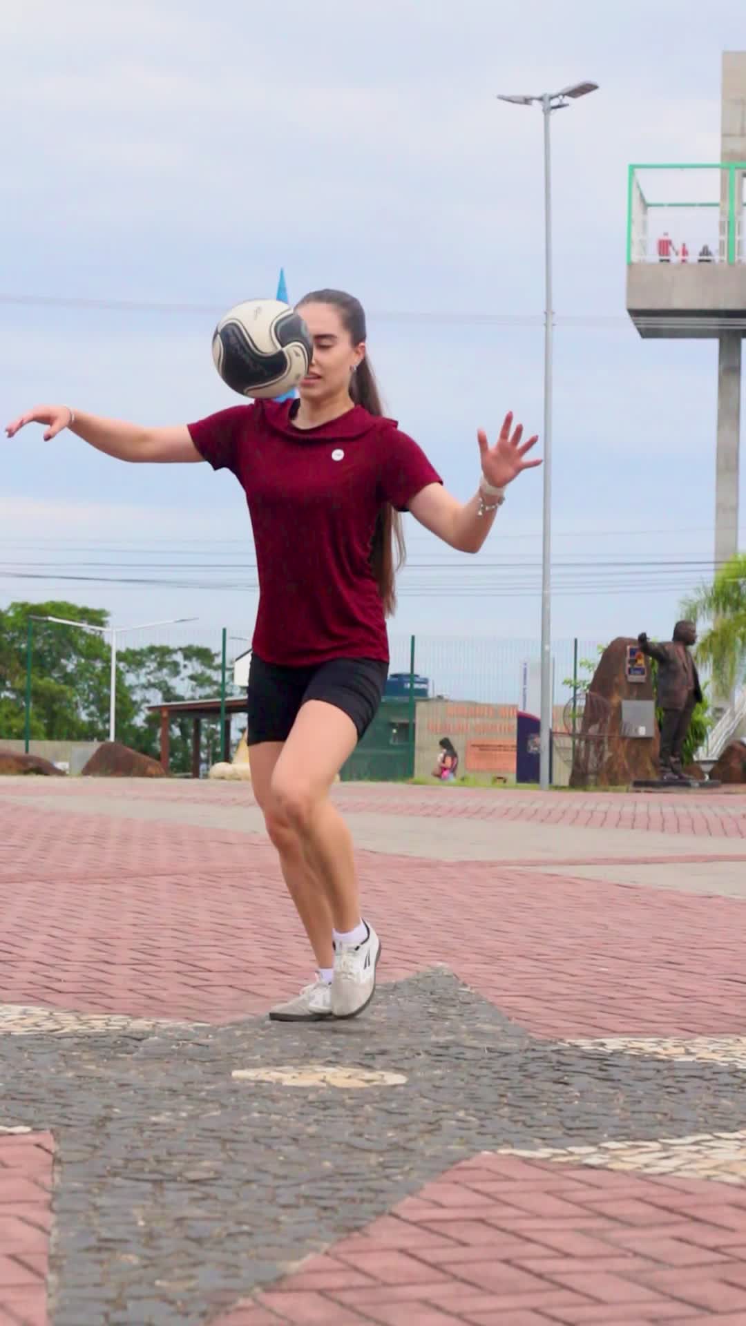 Freestyle feminino em ação